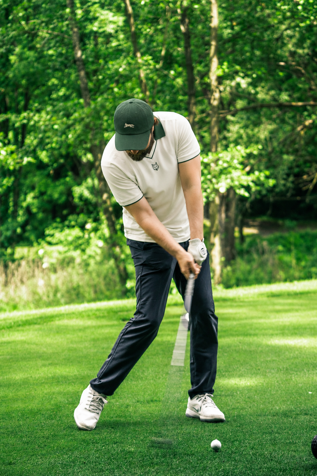 BGS player on the course