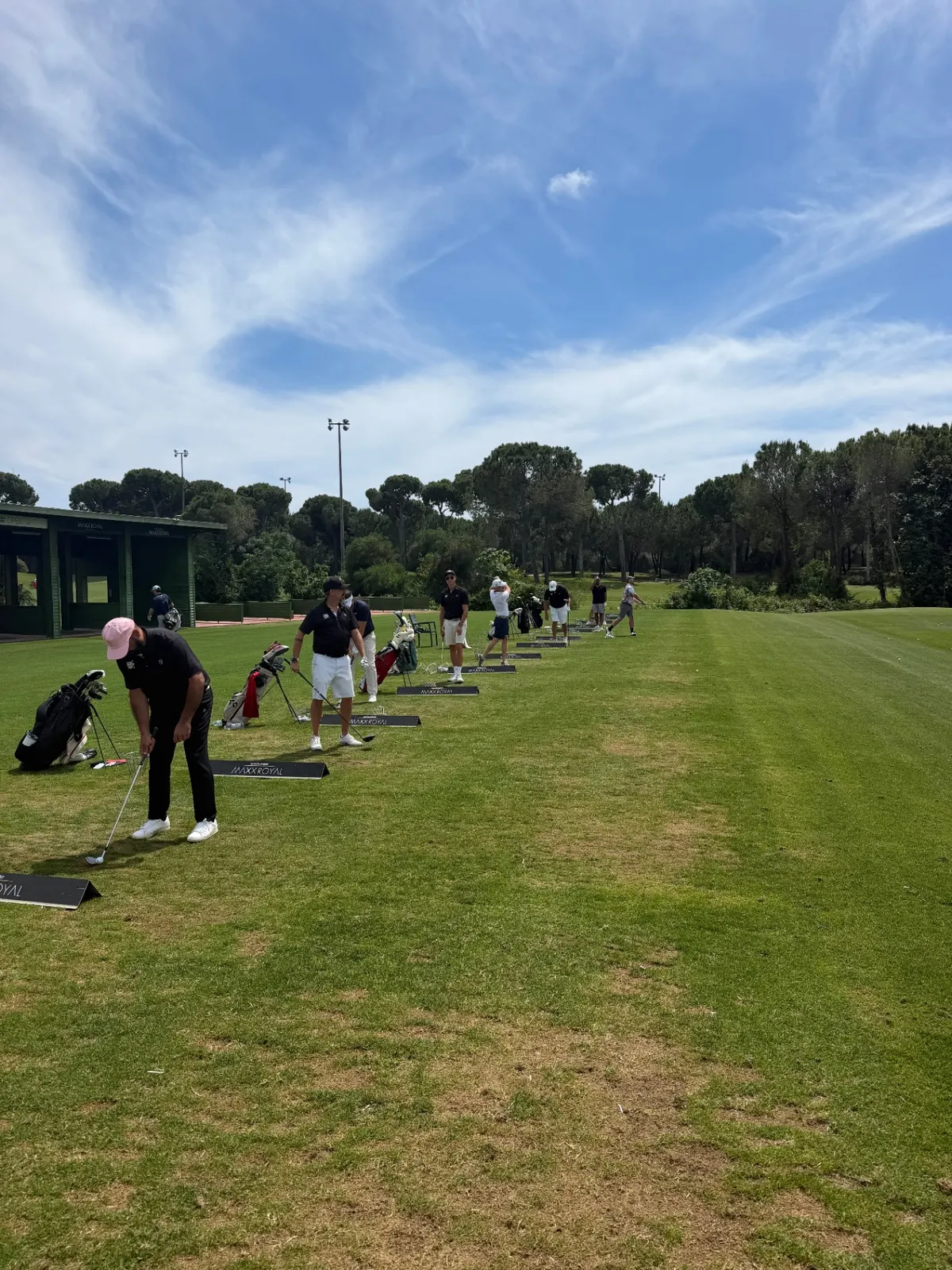 Members on the range