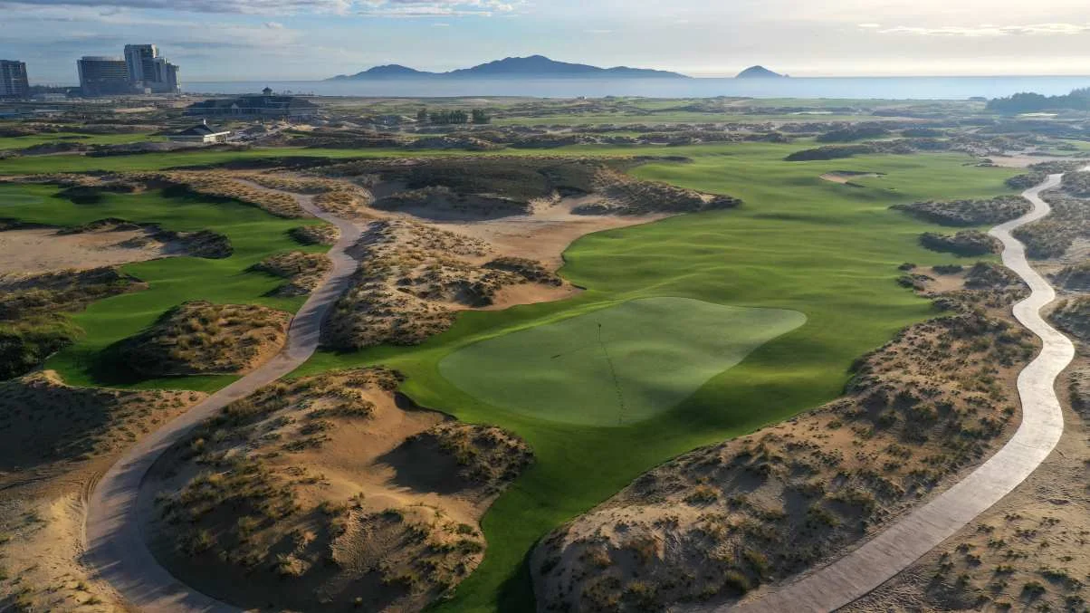 The fairways and dunes of Hoiana Shores on Vietnam’s Central Coast